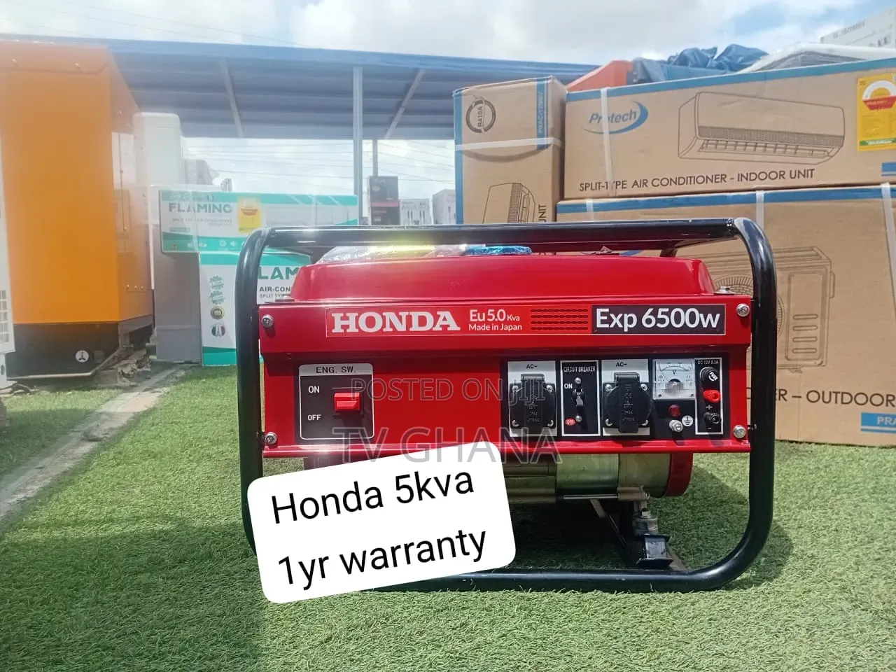 Honda 5.0KVA Petrol Genset – Your Reliable Backup Power Solution5kva