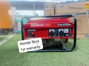 Honda 5.0KVA Petrol Generator – Durable, Efficient and Affordable5kva