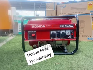 Honda 5.0KVA Petrol Generator – Durable, Efficient and Affordable5kva
