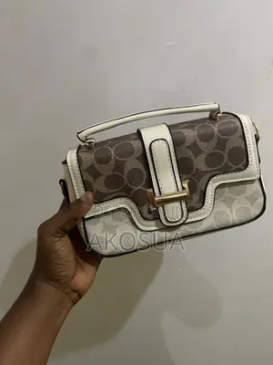 Trendy Mini Hand Tote Bag for Ladies - White