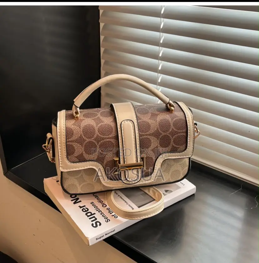 Trendy Mini Hand Tote Bag for Ladies - White