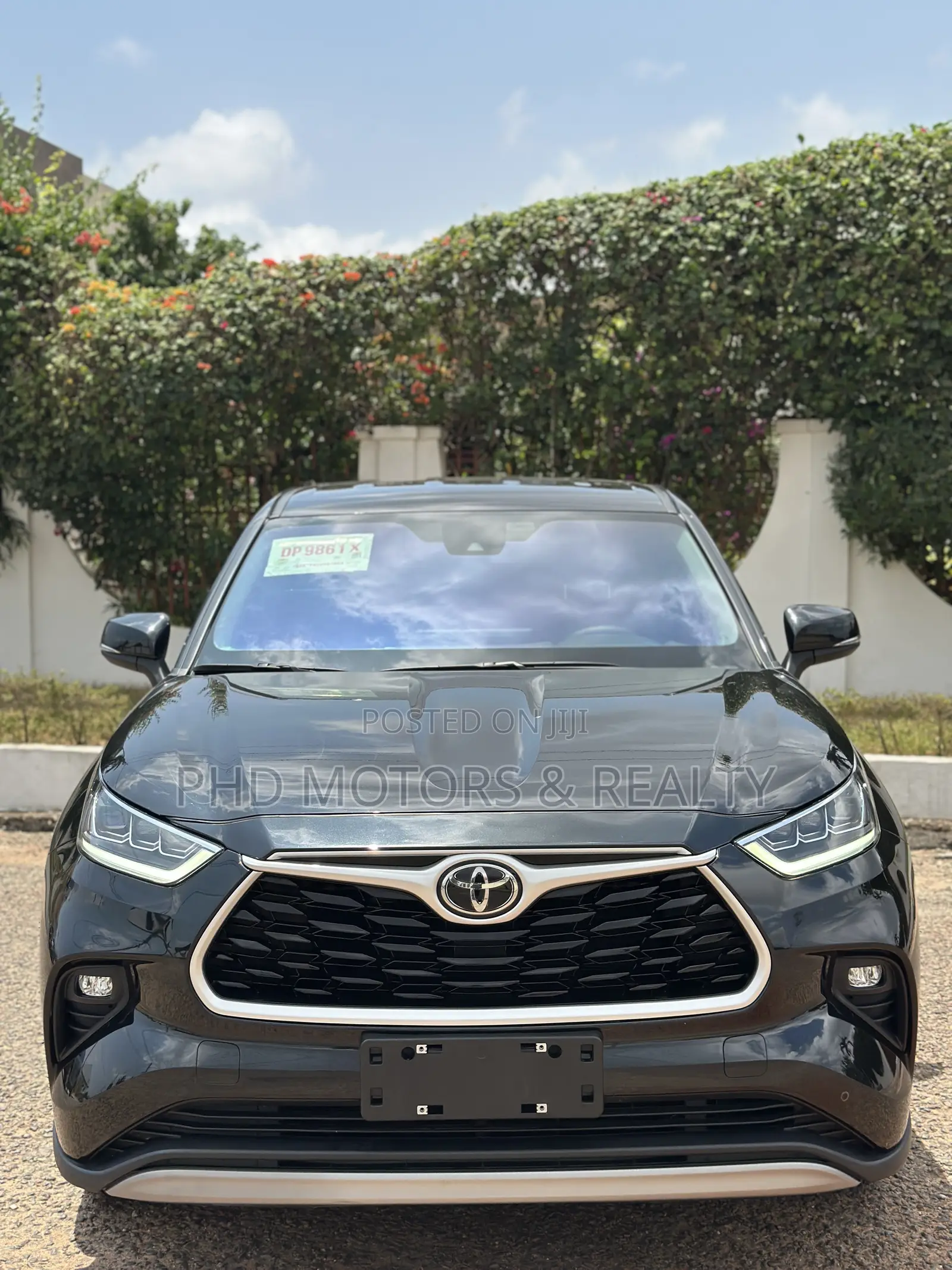 New Toyota Highlander Platinum 2025 Black