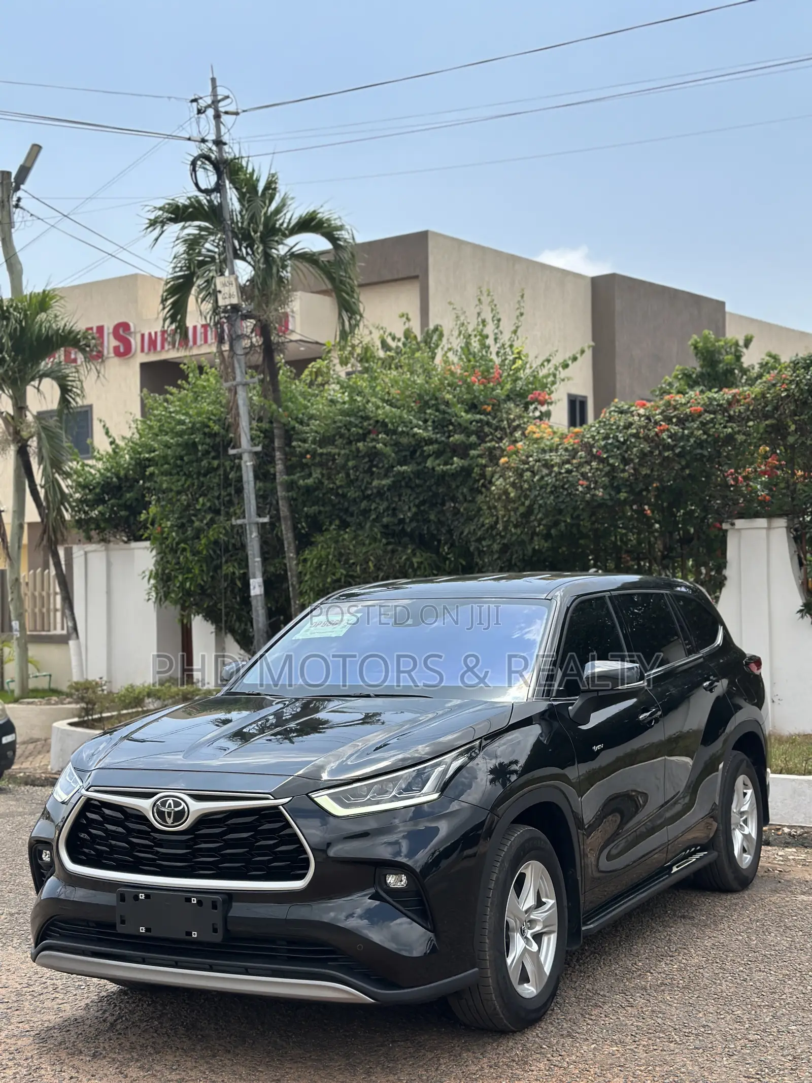 New Toyota Highlander Platinum 2025 Black