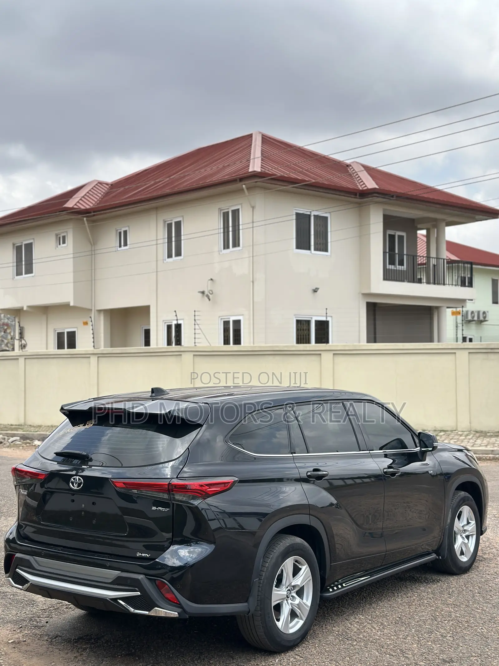 New Toyota Highlander Platinum 2025 Black