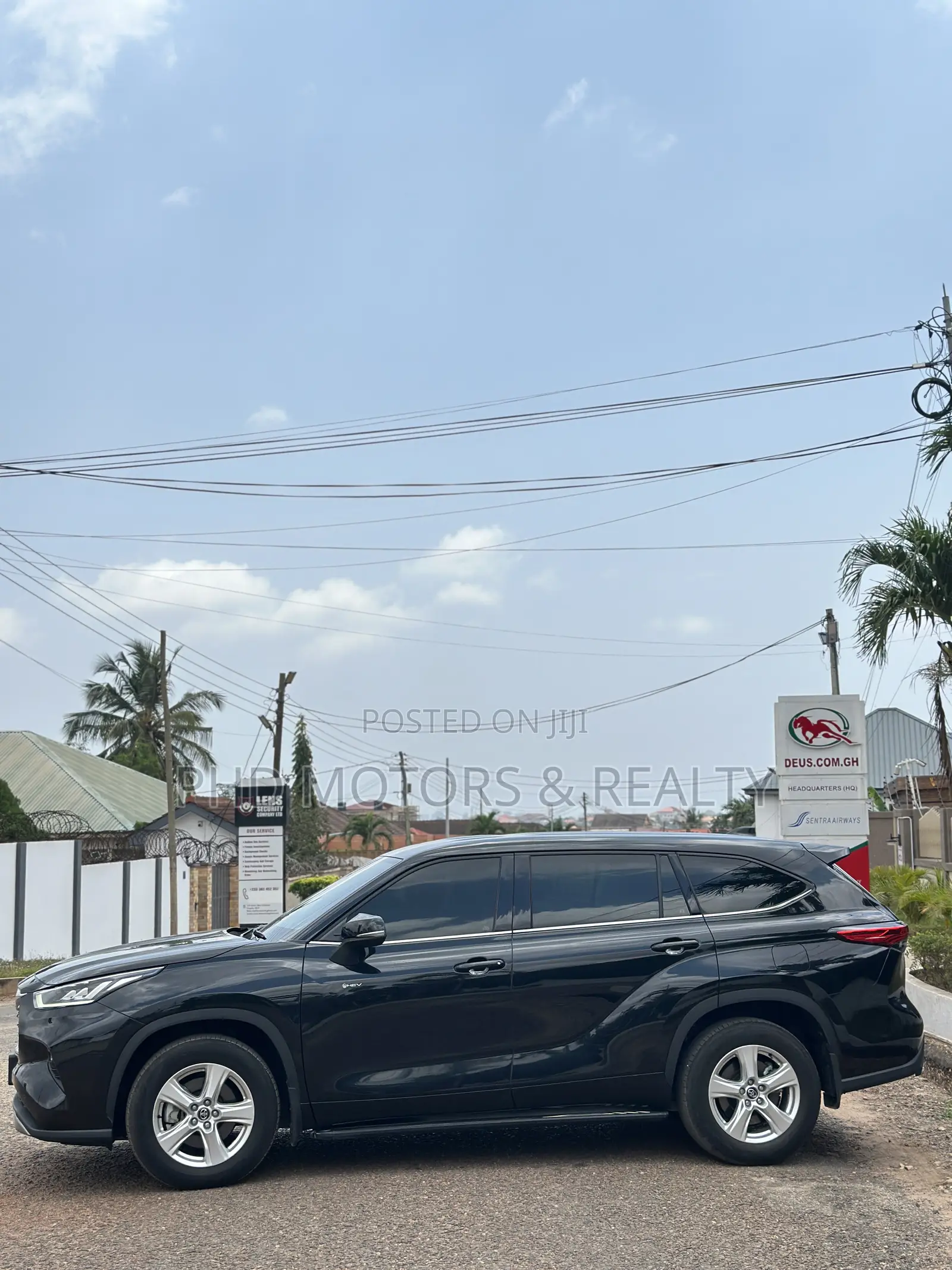New Toyota Highlander Platinum 2025 Black