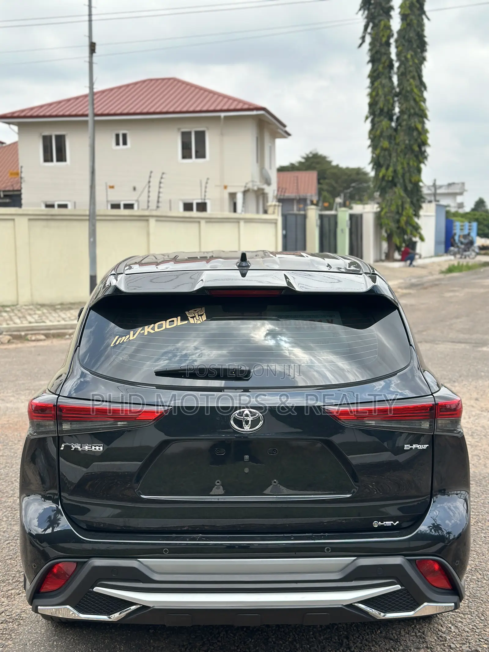 New Toyota Highlander Platinum 2025 Black