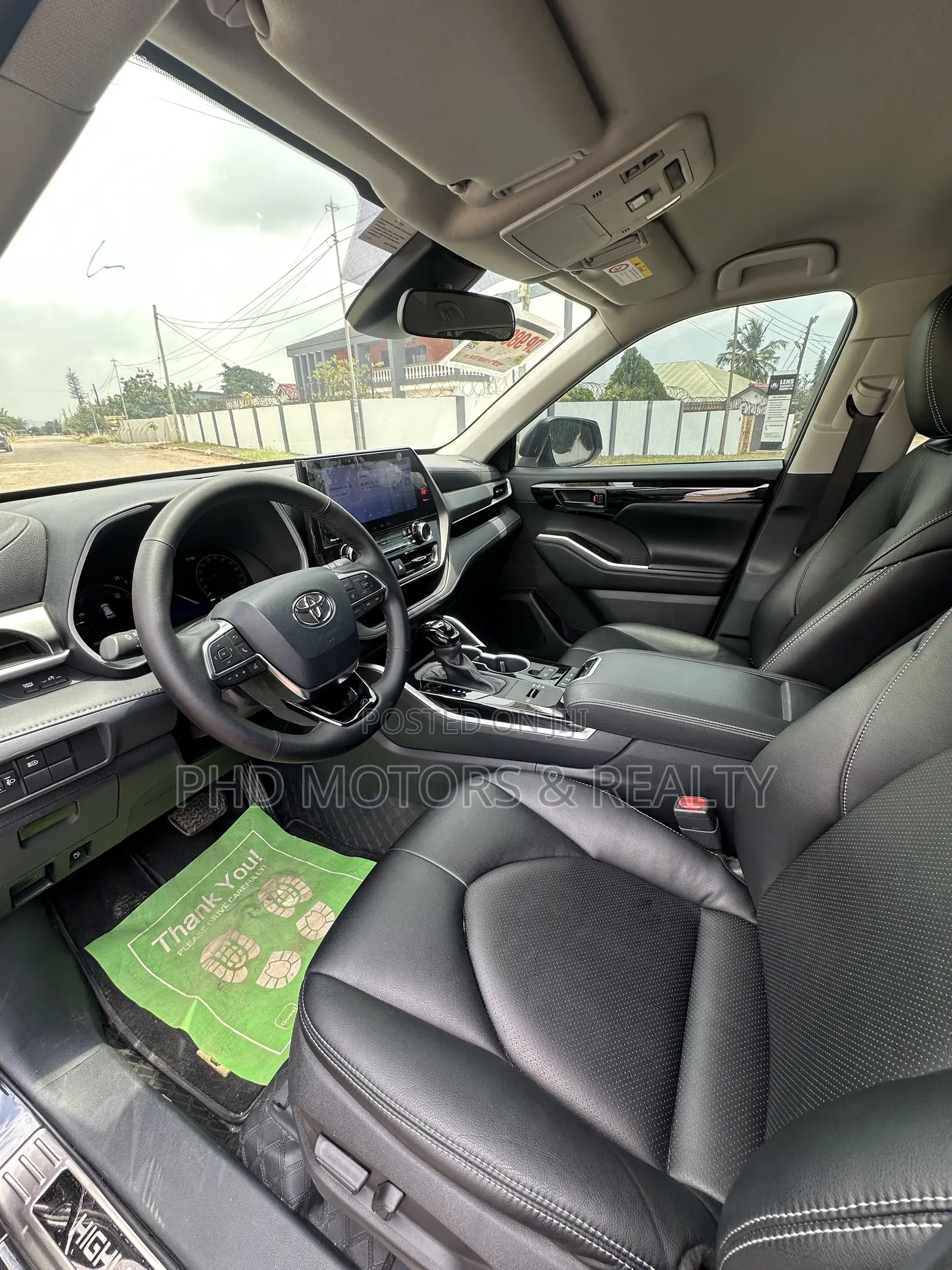 New Toyota Highlander Platinum 2025 Black