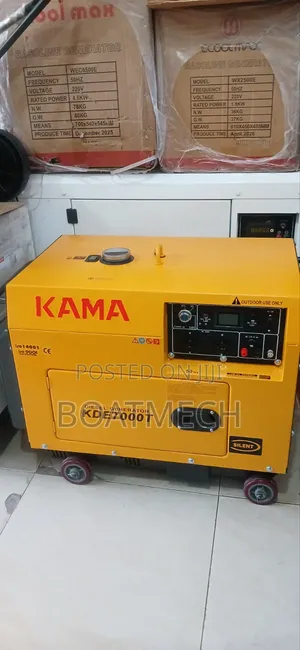 Kama 5kva Silent Diesel Gen
