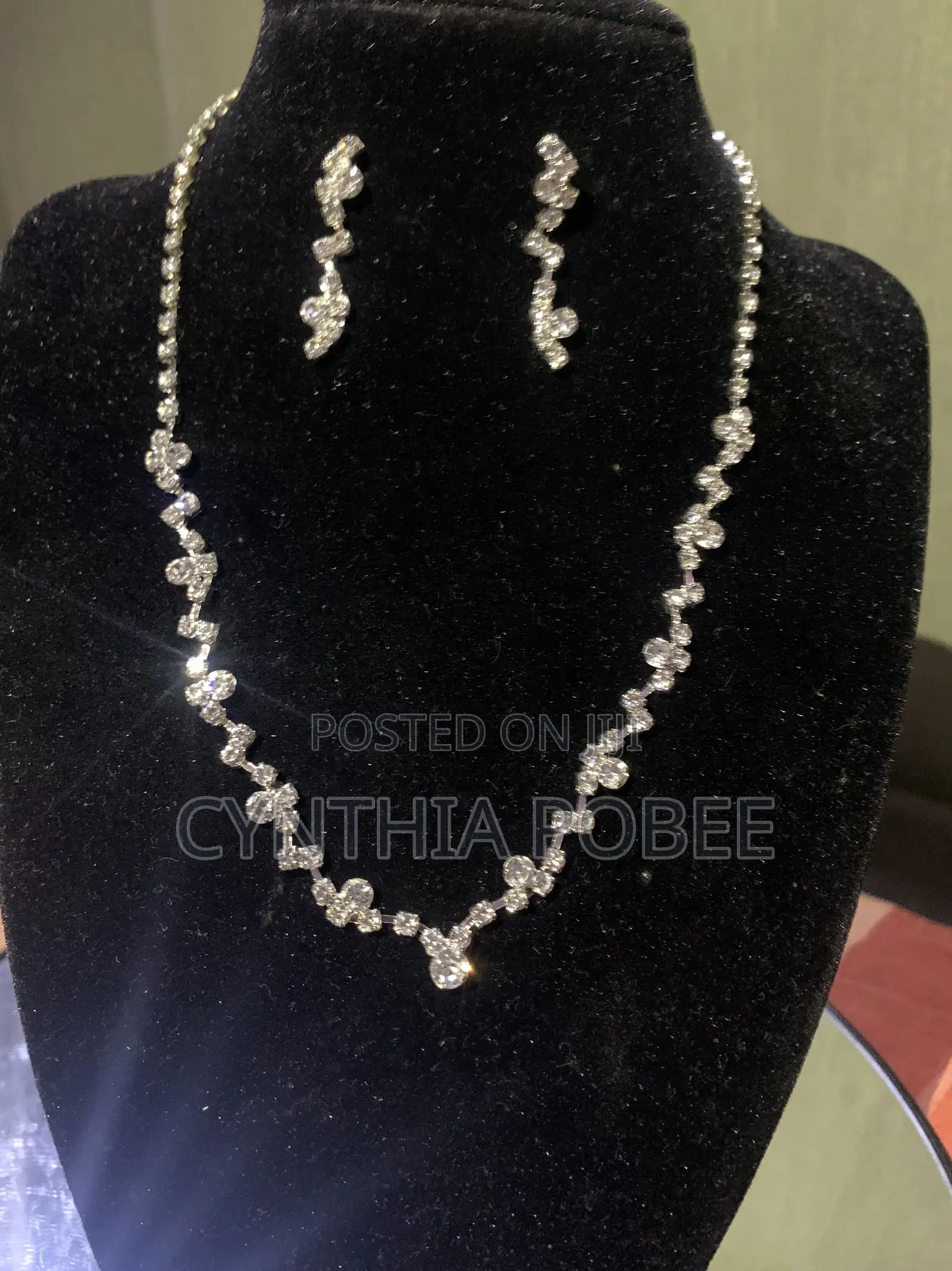 Necklace and Earrings