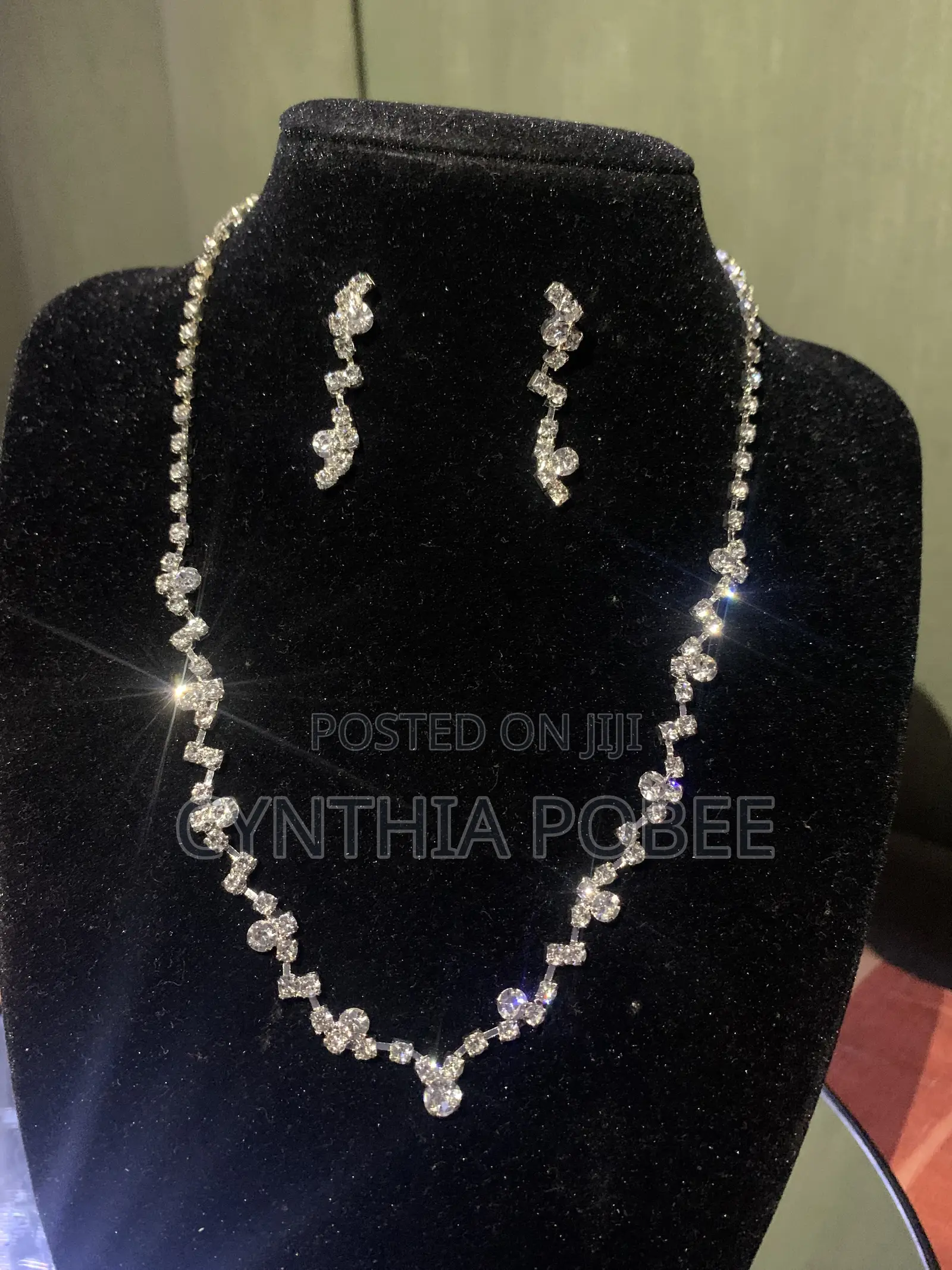 Necklace and Earrings