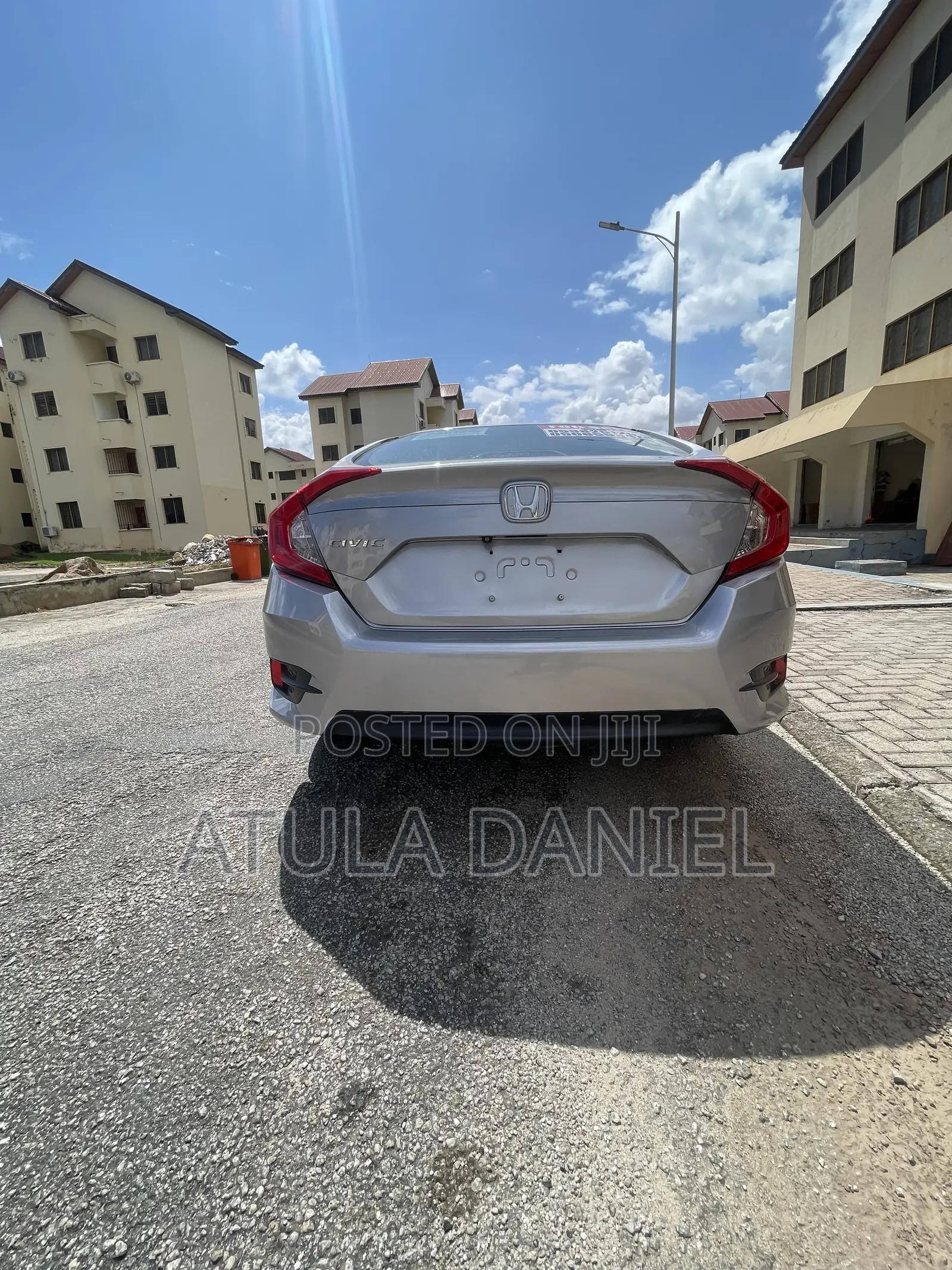 Honda Civic LX Sedan 2018 Silver
