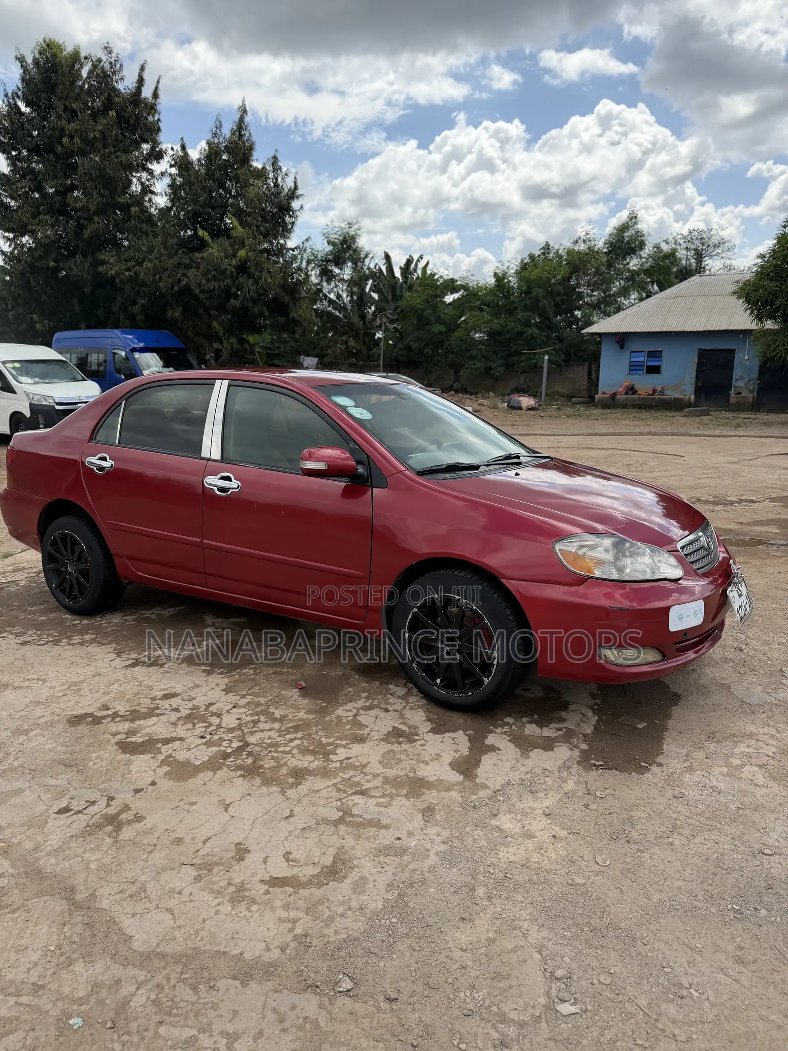 Toyota Corolla 2007 Red