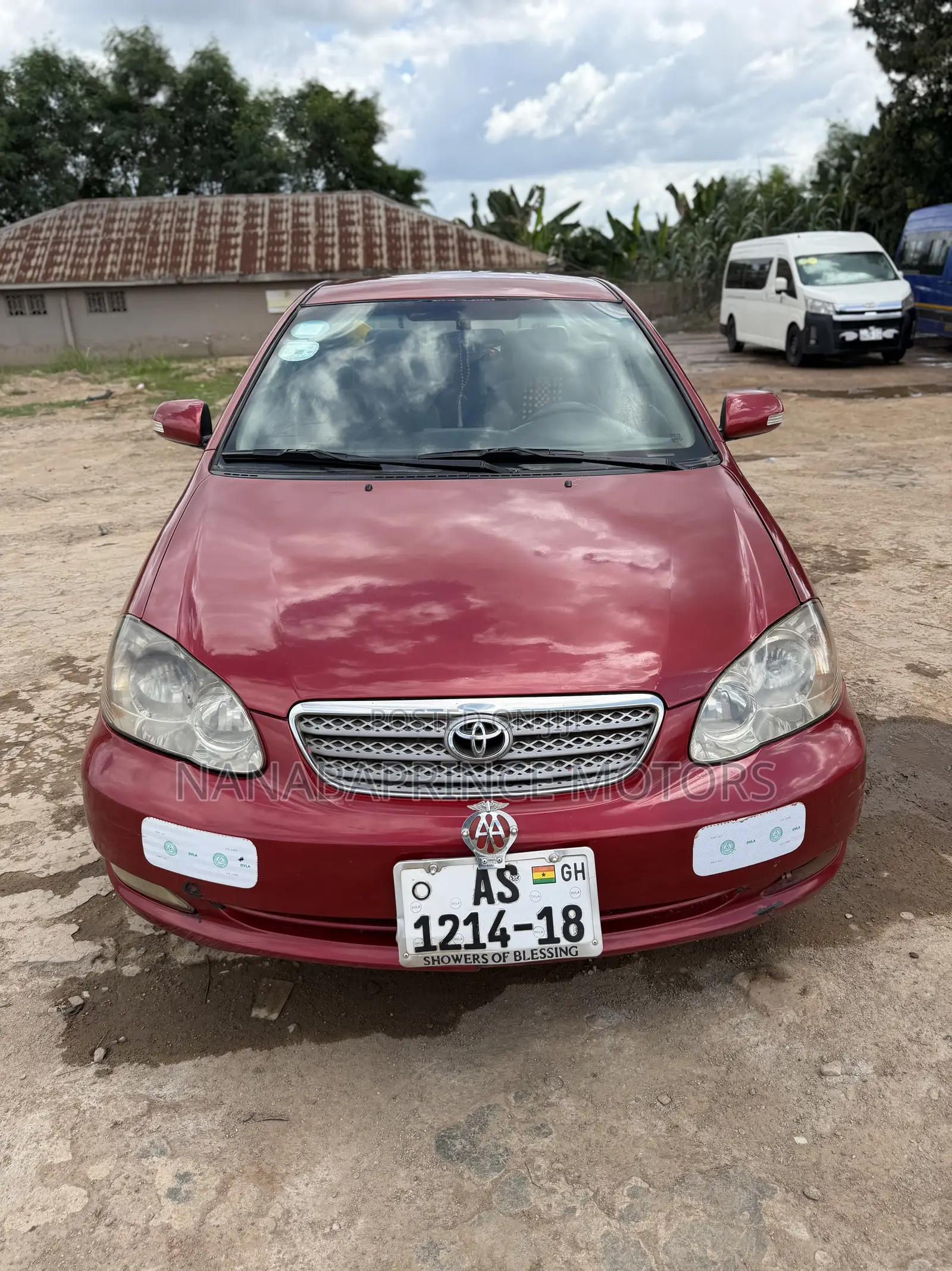 Toyota Corolla 2007 Red