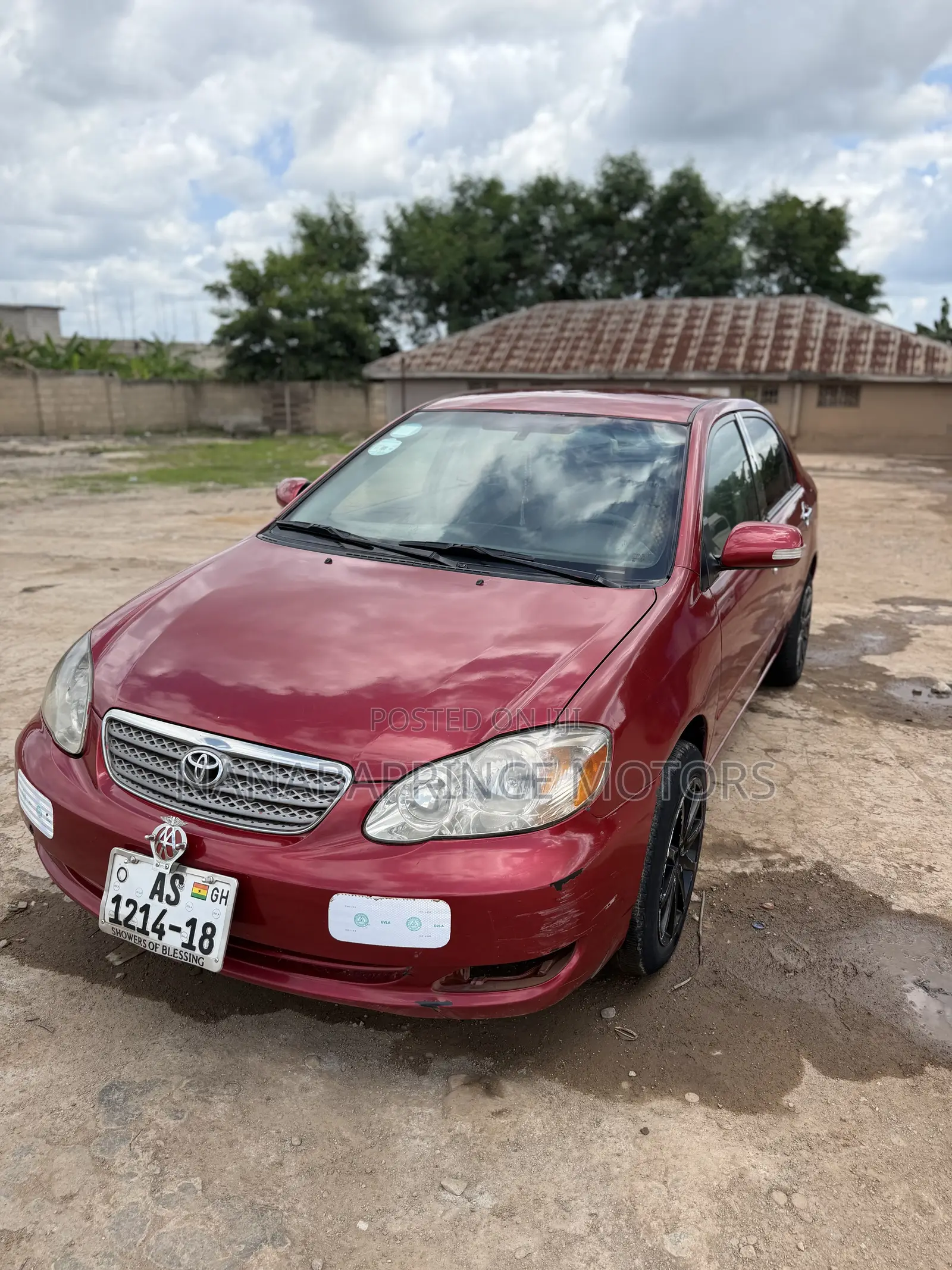 Toyota Corolla 2007 Red