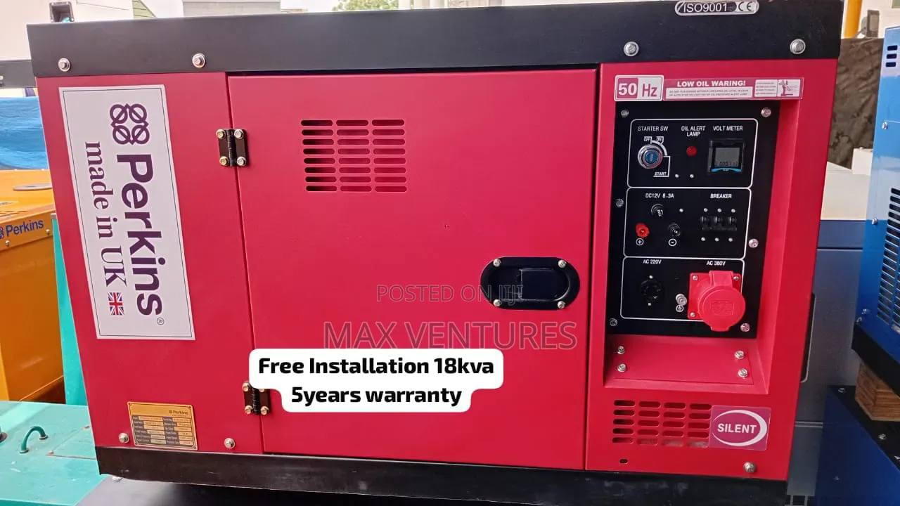 High Performance 18kVA Perkins Diesel Genset