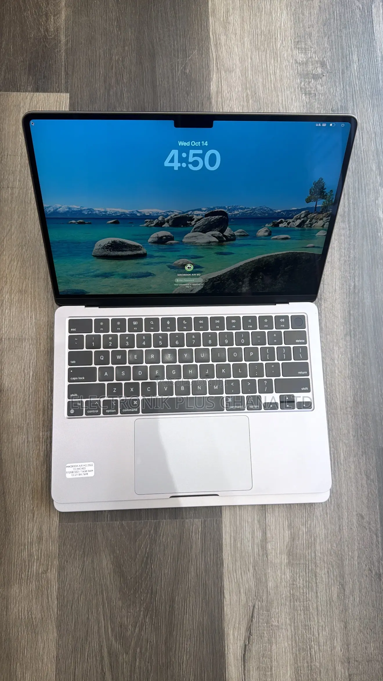 Laptop Apple MacBook Air 2022 M2 16GB Apple M2 SSD 512GB
