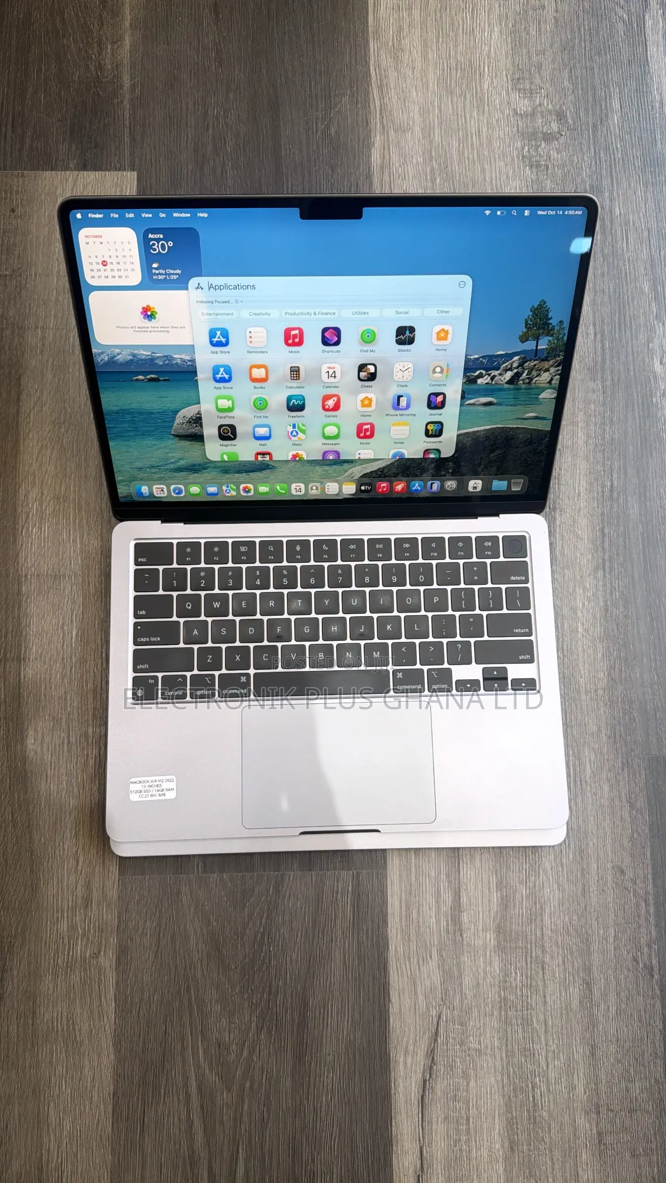 Laptop Apple MacBook Air 2022 M2 16GB Apple M2 SSD 512GB