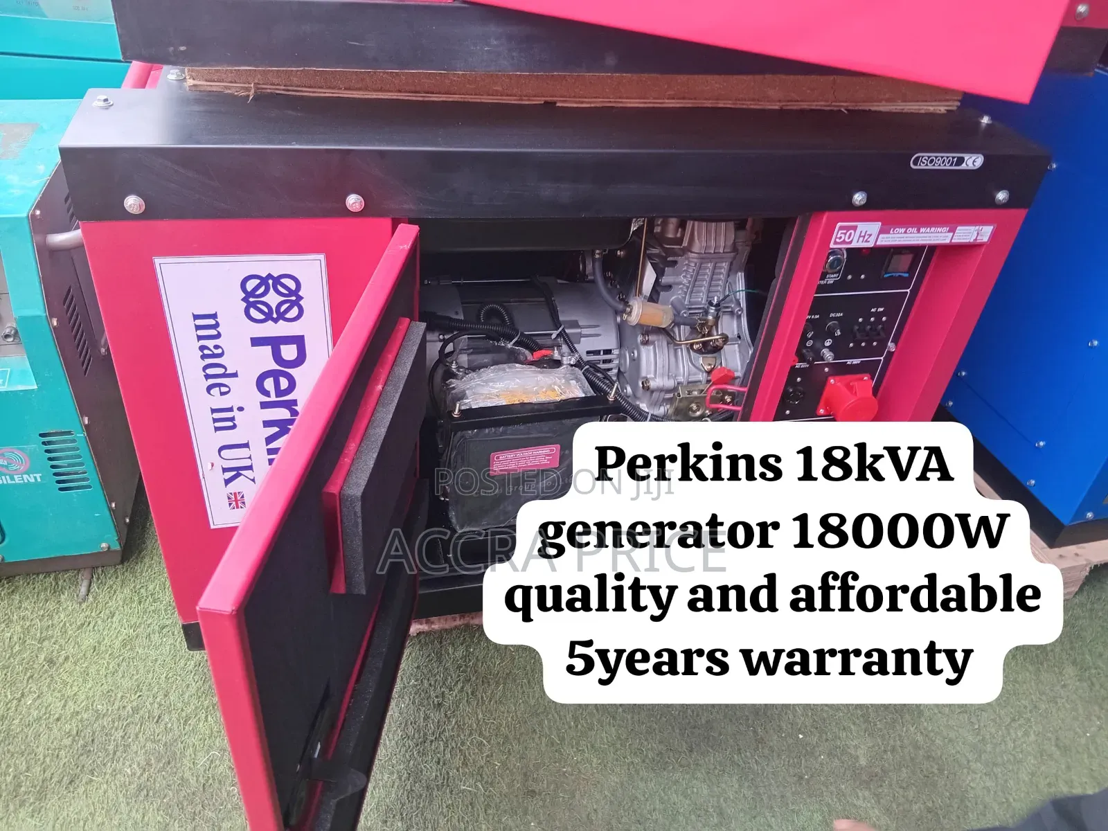 Perkins Diesel Genset 18kVA – Quality Power for Every Business