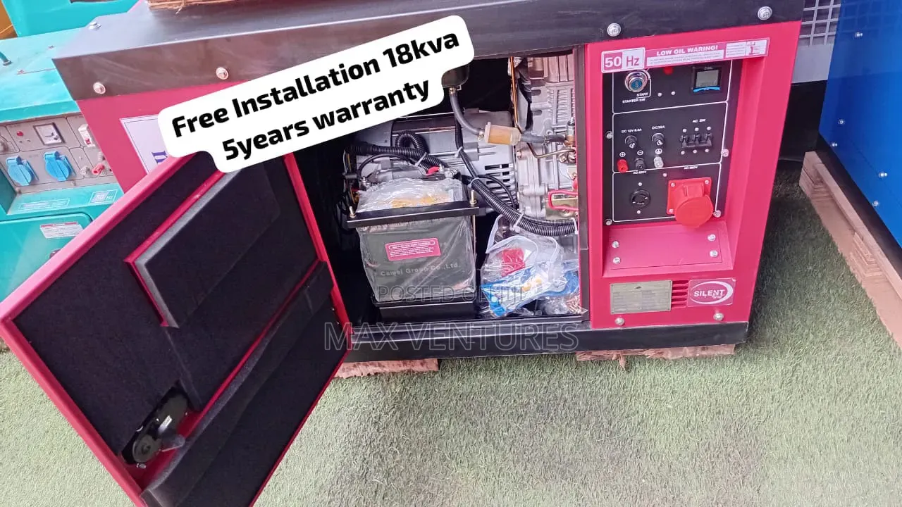 Get Your Perkins 18kVA Diesel Generator Today