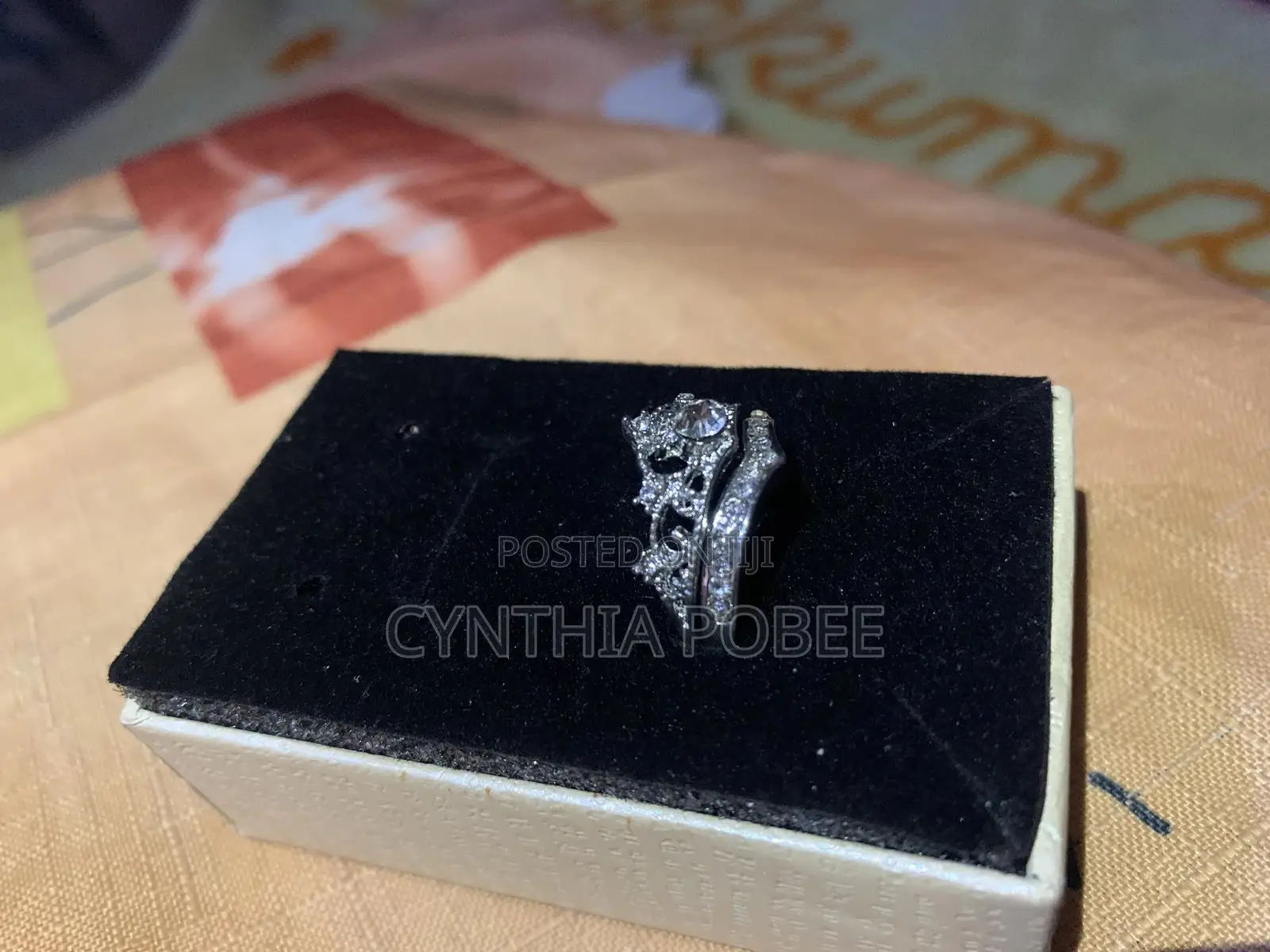 2 Pieces Promise Ring