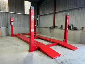 3.5 Ton Four Post Rack Vehicle Lift for Garages & Mechanics - PlFS35D