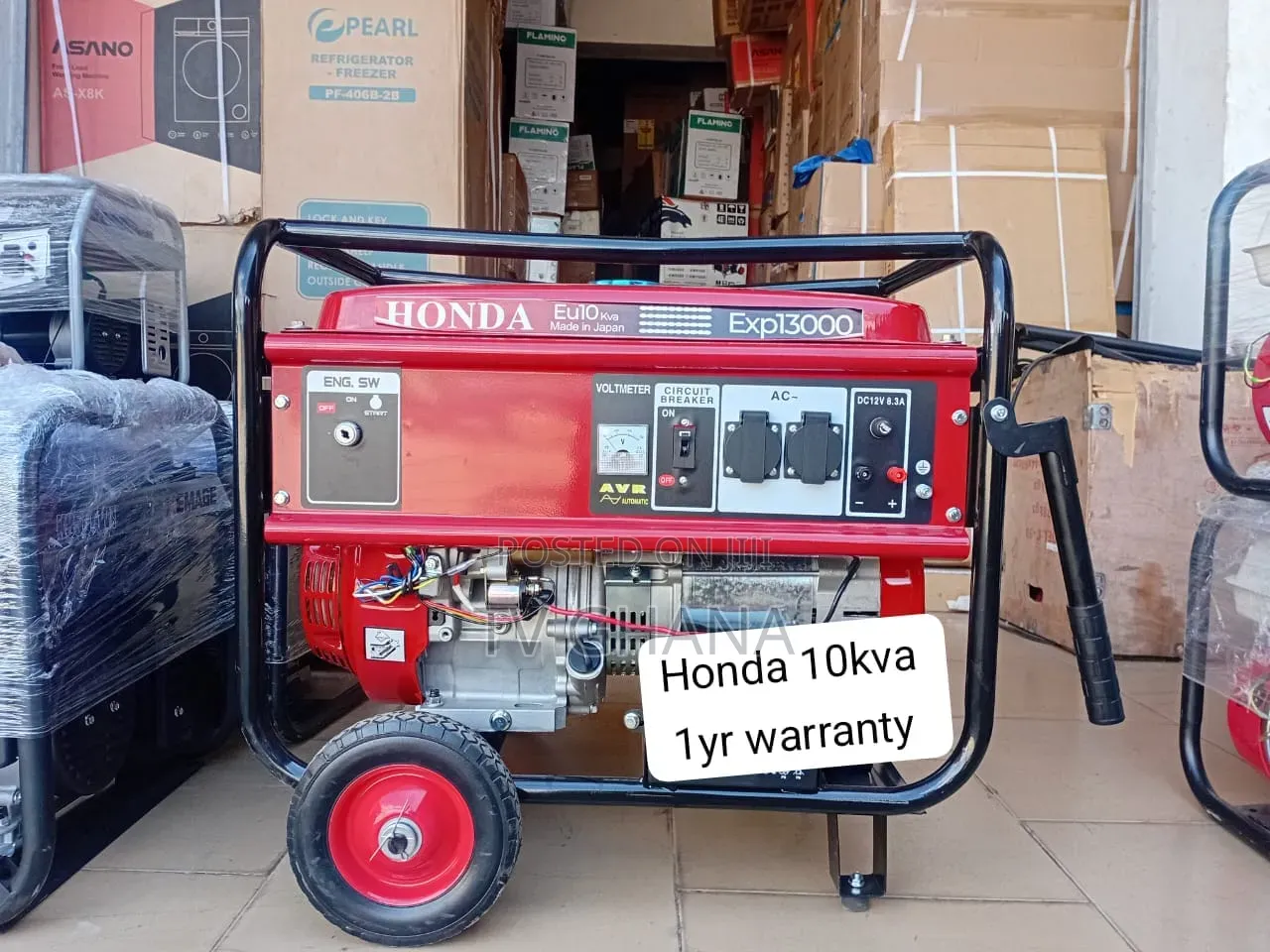 Honda 10KVA Heavy-Duty Generator – Dependable Power for Every 10kva