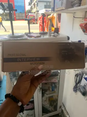 Interview Microphone for Phones and Cameras PC. Boom Mic