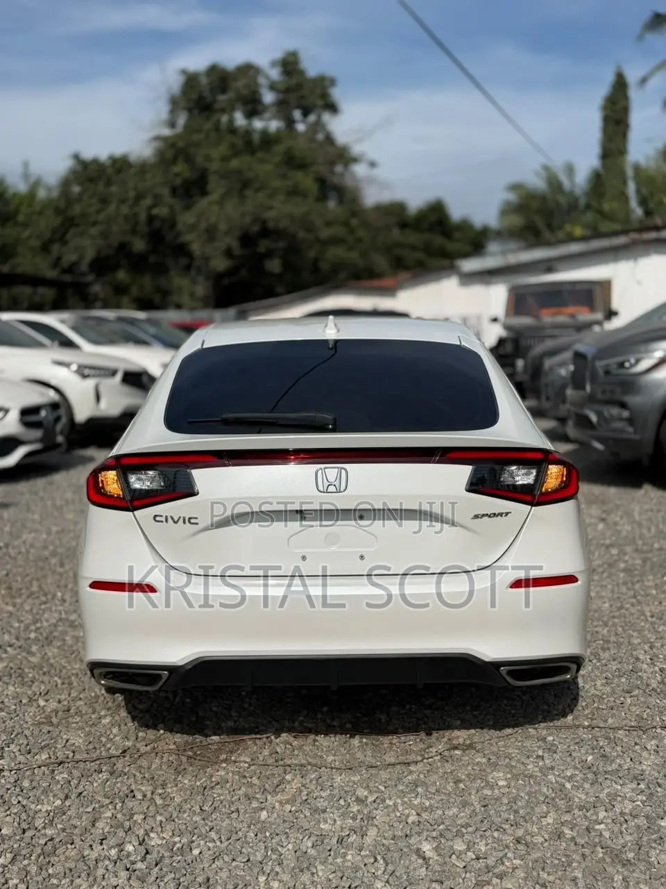 Honda Civic Sport CVT 2023 White