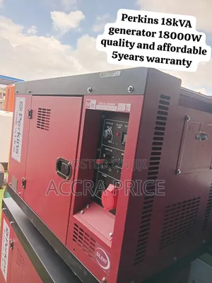 Perkins 18kVA 18000W Diesel Generator Quality, Affordable and 5 Years