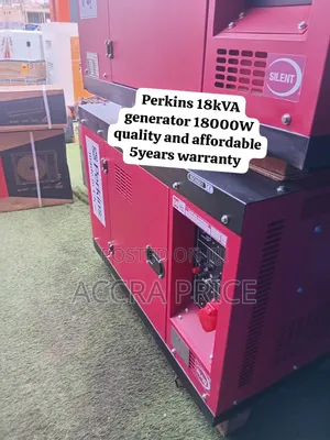 Perkins 18kVA 18000W Diesel Generator Quality, Affordable and 5 Years