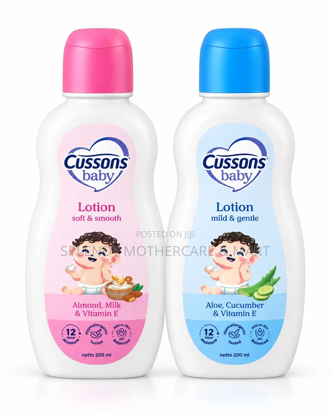 Cussons Baby Soft & Smooth Lotion — Pink