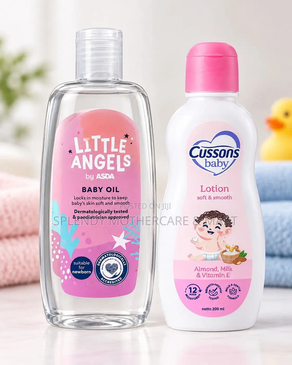 Cussons Baby Soft & Smooth Lotion — Pink