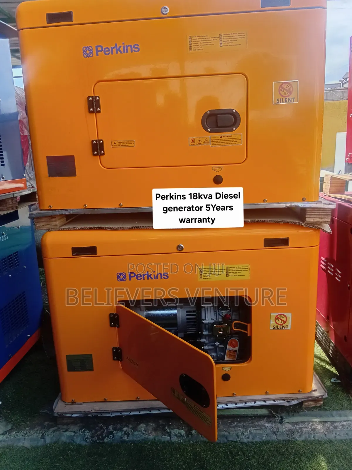 Perkins 18kVA Generator – Strong Diesel Power for Your Needs