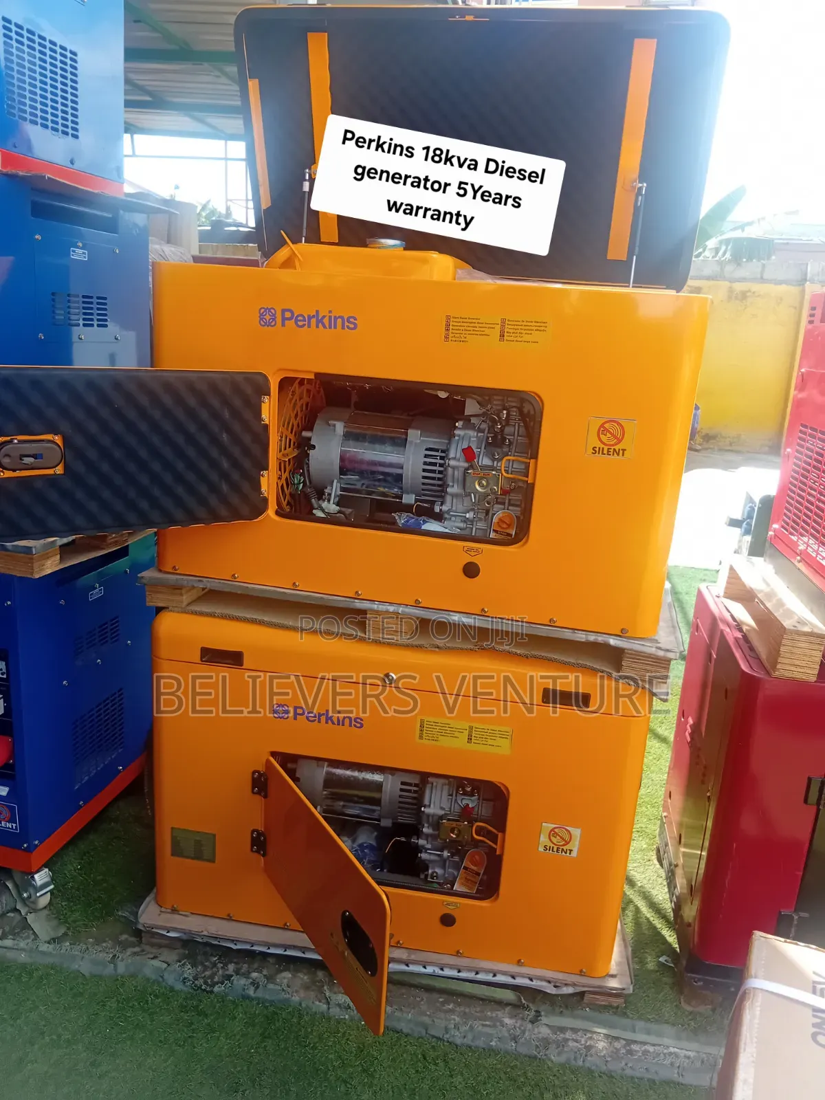 Perkins Diesel Generator 18kVA – Quality Power You Can Trust