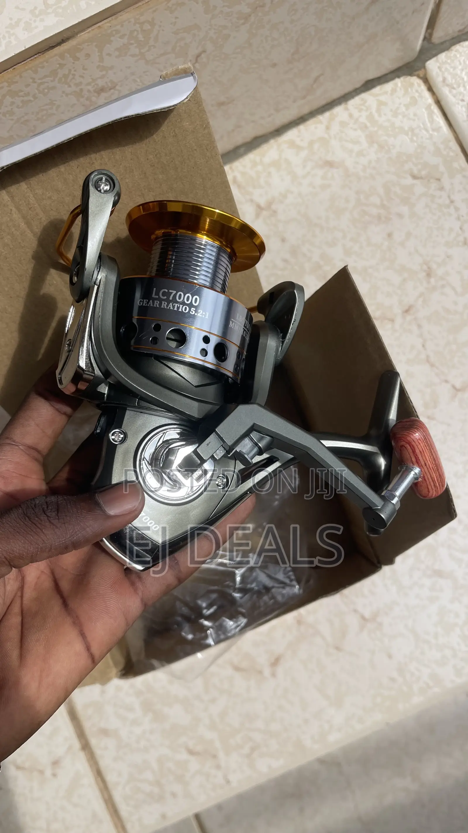 Fishing Reel All Metal 7,000 Rounds