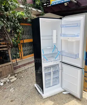 Quality Chilling Pearl PF-433BBGWD-A1 2 Door Fridge(Glass) 