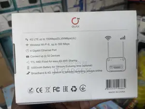OLAX AX8 PRO 4G Wi-Fi 6 Router, 4 Gigabit Ports