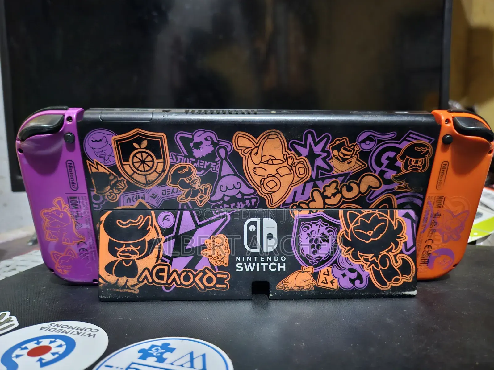 Nintendo Switch Oled Pokemon Scarlet and Violet Edition