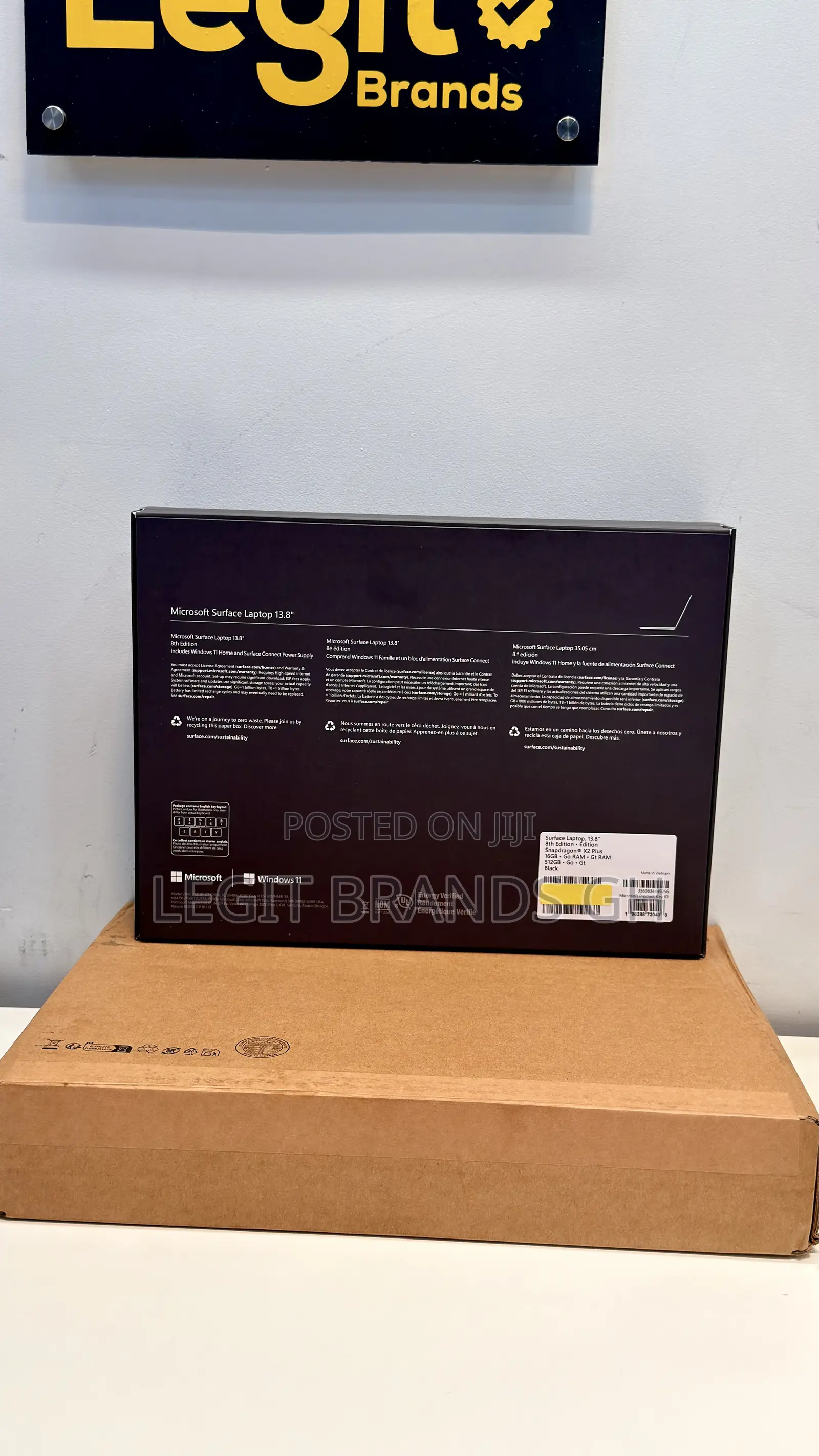 New Microsoft Surface Laptop 8 16GB Qualcomm Snapdragon X Plus 512GB