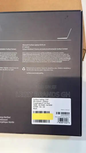 New Microsoft Surface Laptop 8 16GB Qualcomm Snapdragon X Plus 512GB