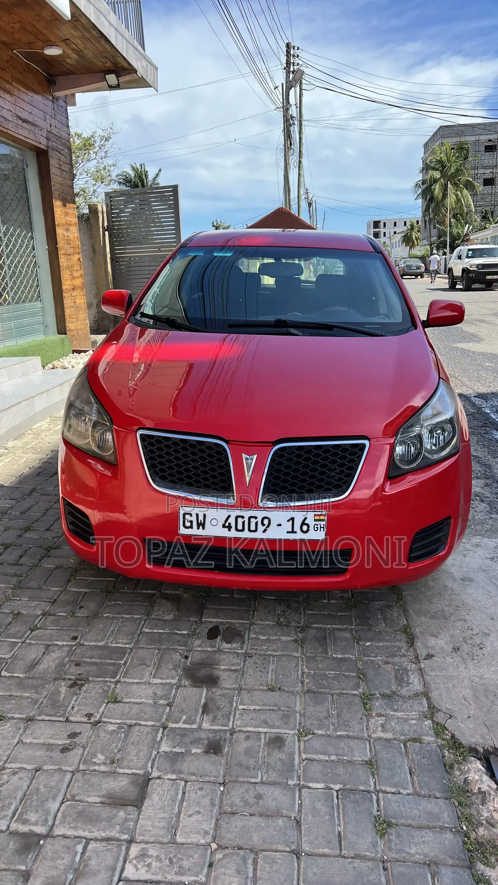 Pontiac Vibe 2010 Red
