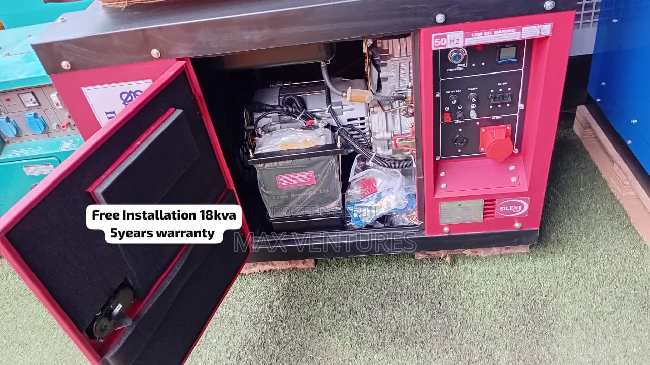 Perkins 18kVA Generator for Dependable Power