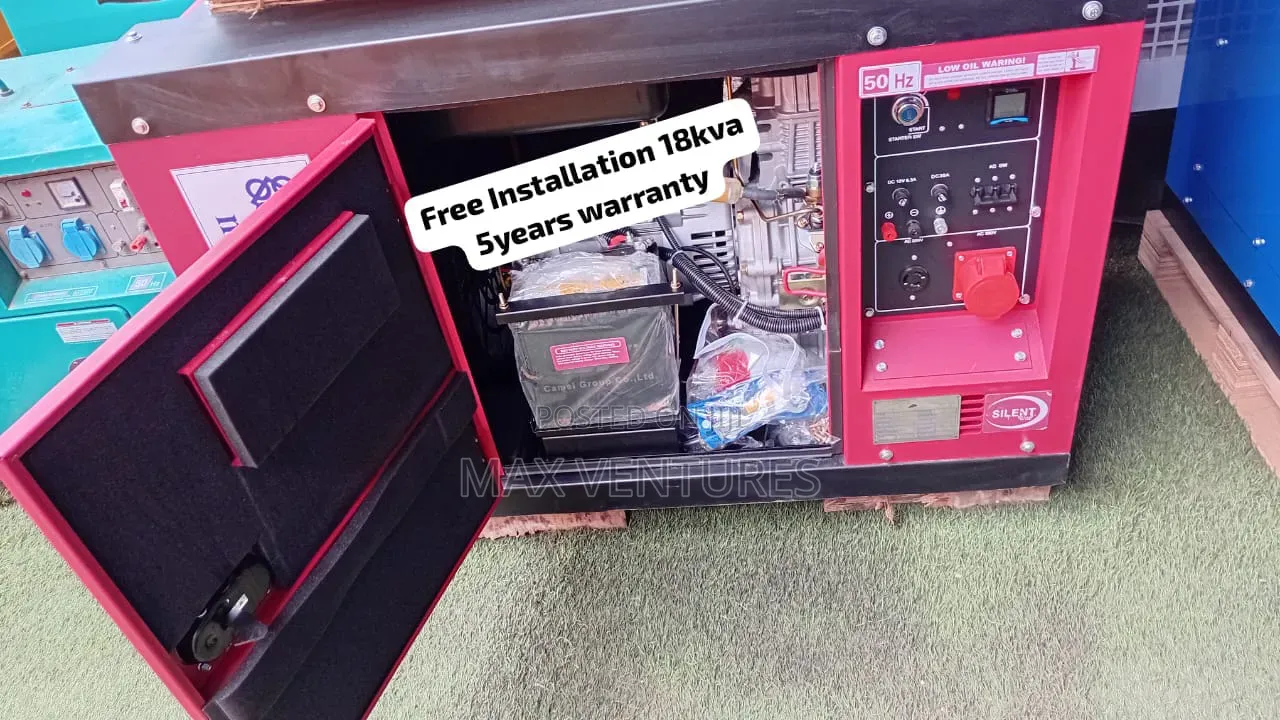 Perkins 18kVA Generator for Dependable Power