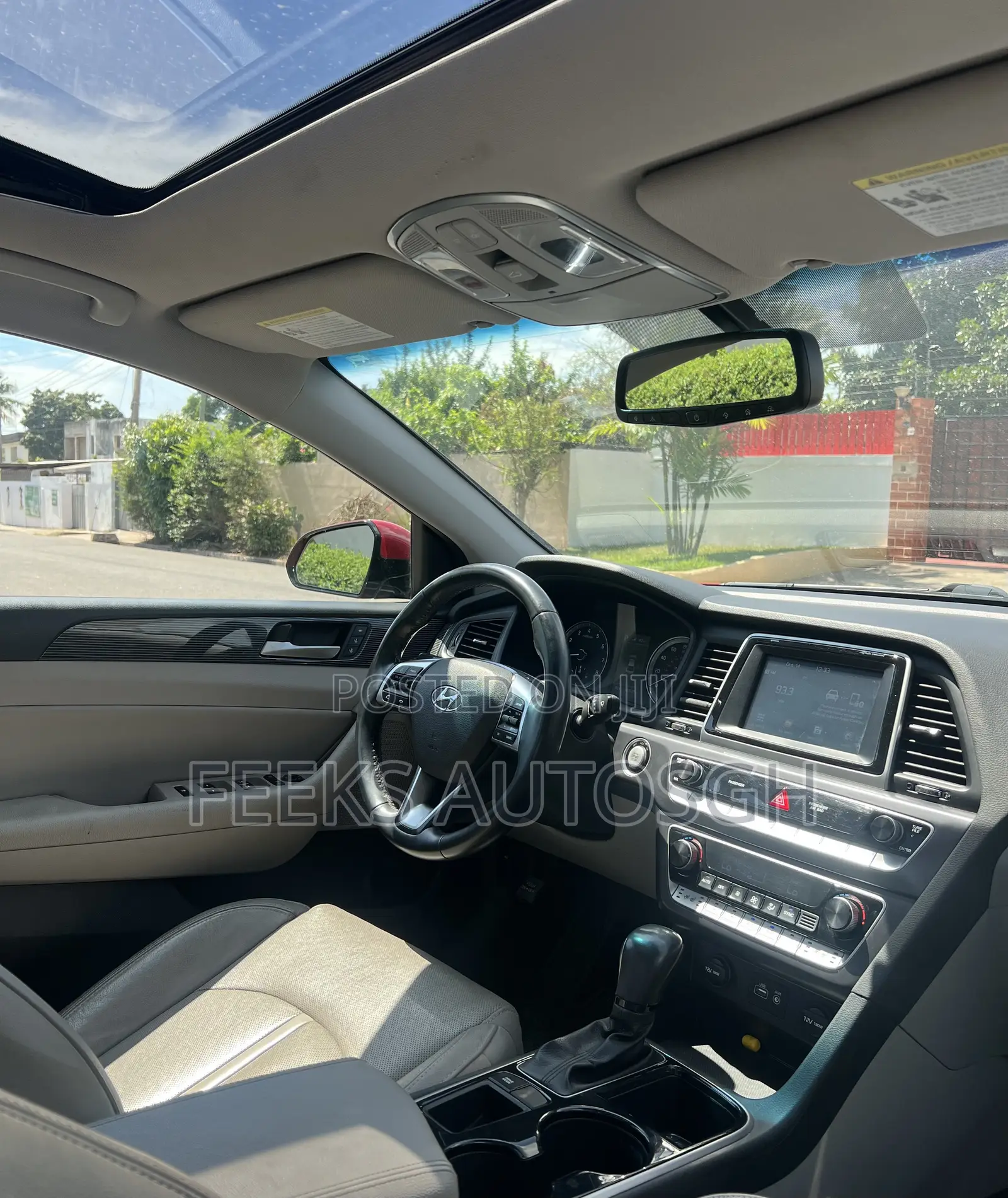 Hyundai Sonata Limited 2018 Red