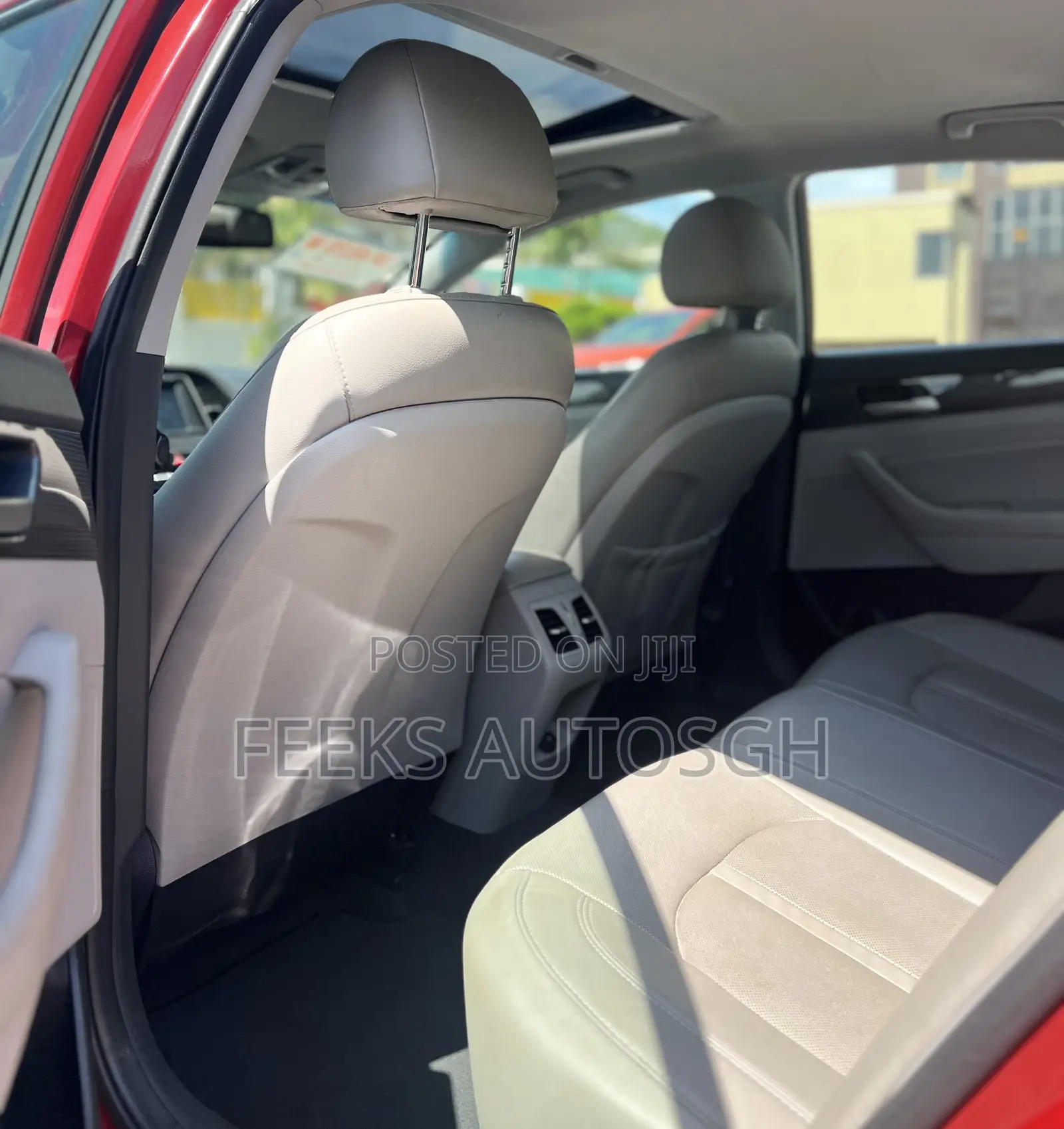 Hyundai Sonata Limited 2018 Red