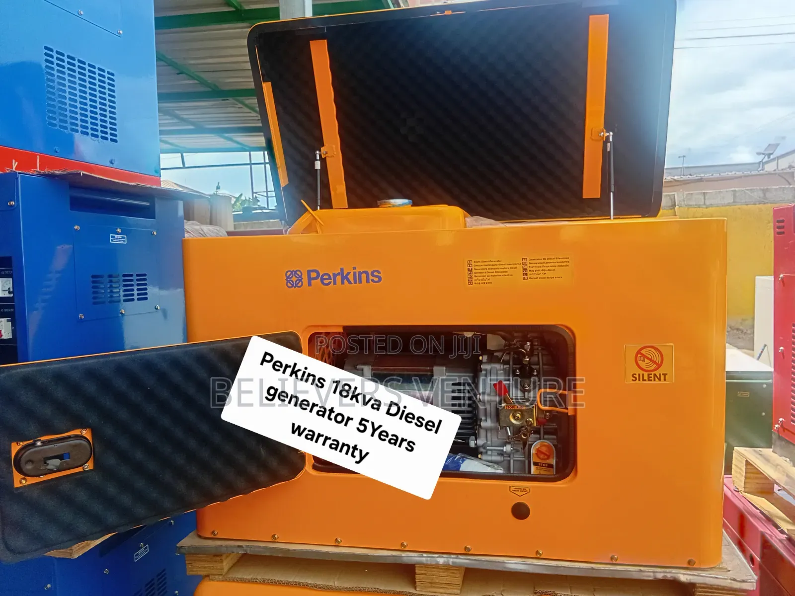 Perkins Diesel Generator 18kVA – Quality and Strong Performance