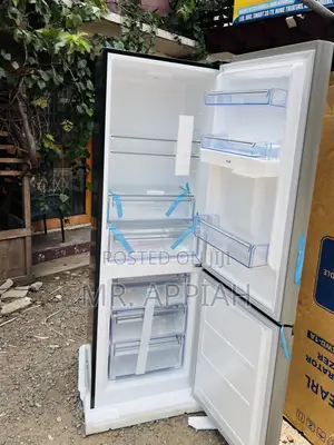 Quality Refrigerator Double Door Pearl(PF-433bbgwd-A1)Black