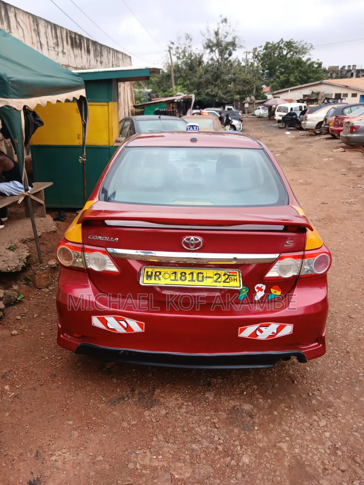 Toyota Corolla 2012 Red