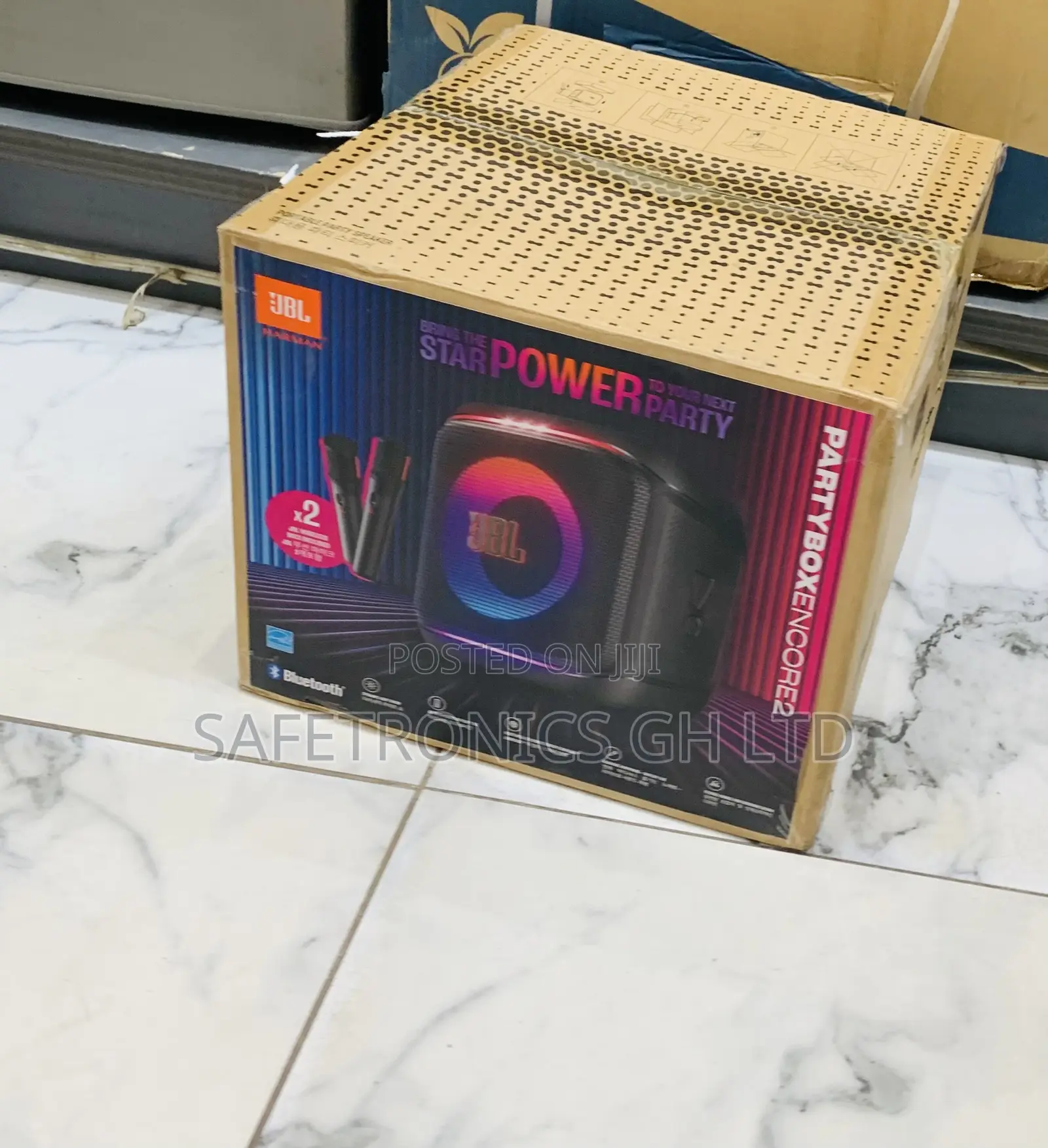 Grab Unique Black Bluetooth JBL Encore 2 Partybox Speaker