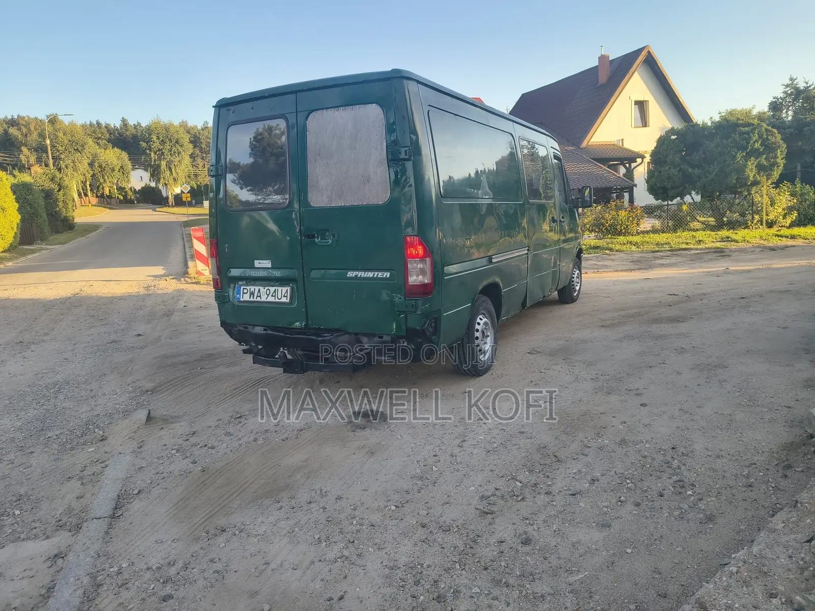 Mercedes-Benz Sprinter 1999 Green